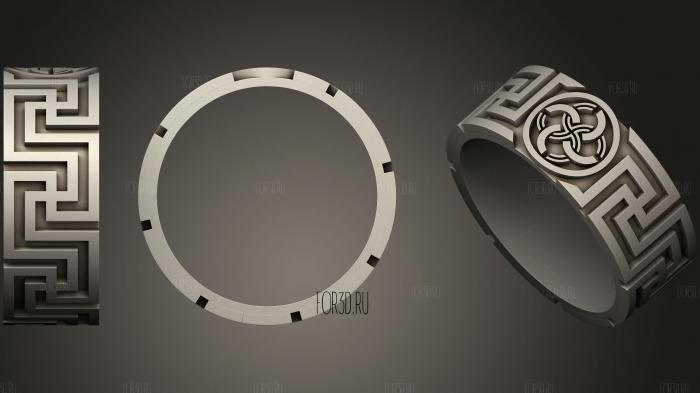 Ring 183 stl model for CNC